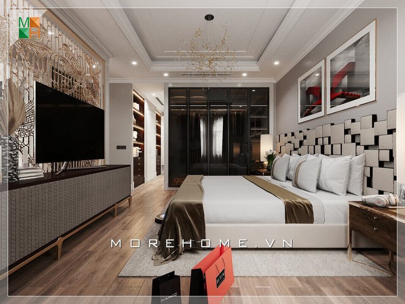  14 Mẫu tranh canvas đẹp, độc đáo cho thiết kế phòng ngủ nội thất chung cư| MOREHOME